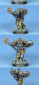 SM Chaplain with power fist by Sevalsky