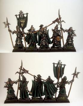 Dark Elves Black Guard Command by Rätti