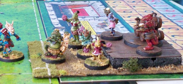 LIZARDMEN COMPLETE TEAM AND STAFF by 4FPM