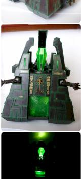 Necron Monolith with lights by spk3