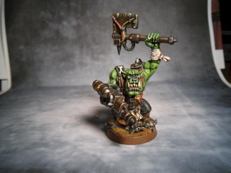 Ork with flamer by Pepacz