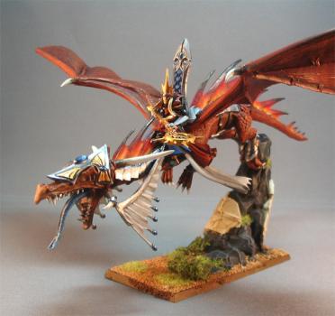 High Elf Dragon Mage Pic 1 by fortress miniatures