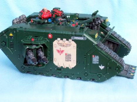 Dark Angels Land Raider by Cagazoma