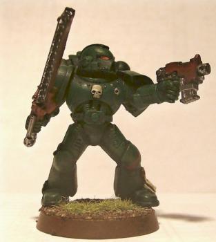 Dark angel space marine by L.E.J.