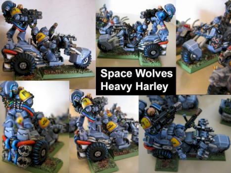 Space Wolves Heavy Harley Moto (CONVERSION) by kabuto01