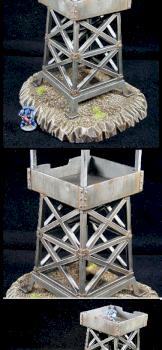 Guard/Watch Tower Terrain for 40K or other by CaptNarcissisto