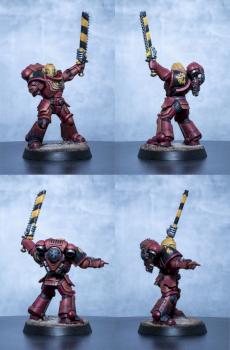 Blood Angels Assault Intercessor Sergeant by GingerBat