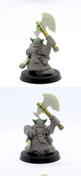 Fantasy Hero Miniatures – Dwarf Fighter by Wiltrichs