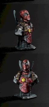 Deadpool bust by Ana