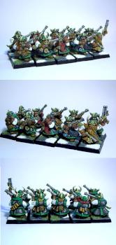 Bfsp dwarf thunderers/ atronadores enanos del paso de la calavera by Buyardboss