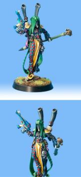 Eldar Harlequin Shadowseer by Dzony