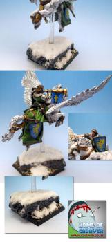 Bretonnian Pegasus Knight Musician by Home Of CadaveR