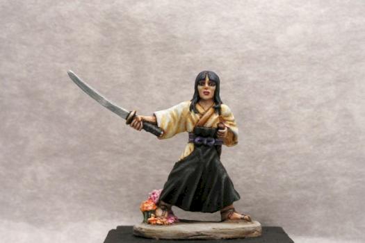 Ral Partha female Samurai by Moonglum68