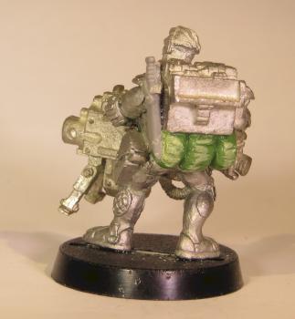 NECROMUNDA HEAVY BOLTER MACHINEGUN VAN SAAR 2 by bood-war.miniatures