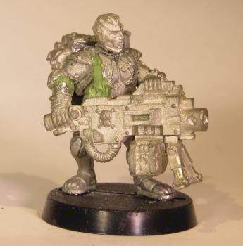 NECROMUNDA HEAVY BOLTER MACHINEGUN VAN SAAR by bood-war.miniatures