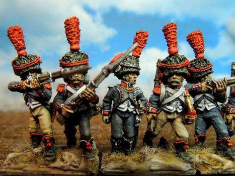 French foot carabiniers by Thau