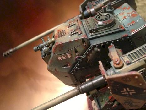 Dust Axis Jagdluther 75 Schwer Panzerkampflaufer IV by AELFWINE