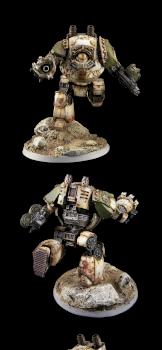 DEATH GUARD LEGION CONTEMPTOR DREADNOUGHT by H_u_r_a_k_a_n