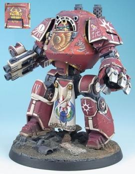 Pre-Heresy Thousand Sons Contemptor Dreadnought by QiaoZhong