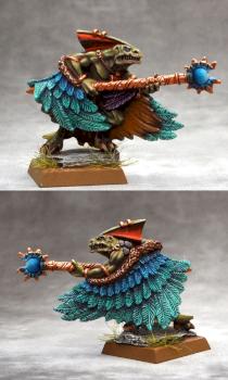 Lizardmen Skink Priest by gimiak