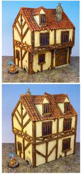 Medieval Fantasy Town House by dr willetts workshop