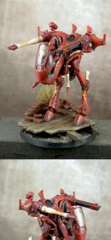 Eldar War Walker by megazord_man