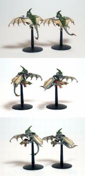 Tyranid Gargoyles by IshtalBloodfist