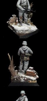 German Infantryman by Orki