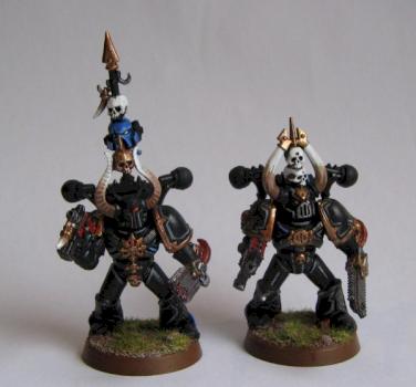 Black Legion Chaos Space Marines by Scotybalboa