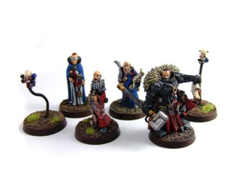 Daemonhunters =I= Inquisitor Lord Magnus & Retinue by Jas