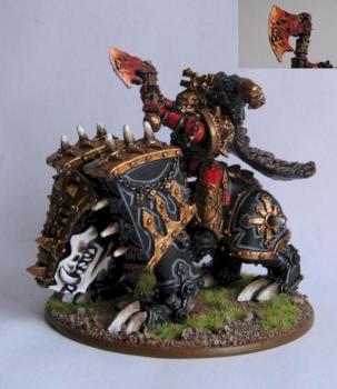 Khorne Lord on Juggernaut Conversion by Scotybalboa