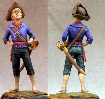 Kraken miniatures - Pirate Boy by KatieG