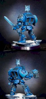 Space Marines Terminator Captain by Artur