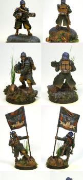 Death Korps of Krieg Command squad [better photo] by Casterino