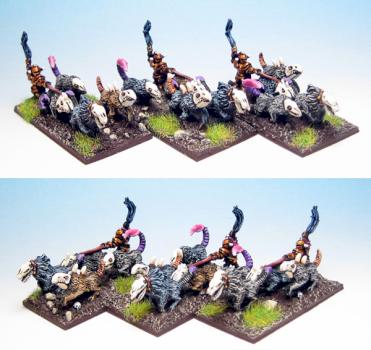 Warmaster (10mm) Chaos Dogs 2 by legdba