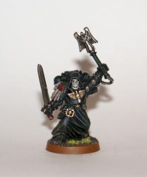 space marine dark angels chaplain asmodai by bamcky2k