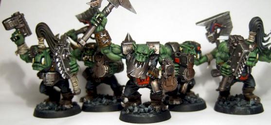 ORK NOBZ SQUAD by capt mannering