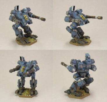 CAV Viper Warhawk (my proxy for a WH40K Tau Commander Battlesuit) by Shades