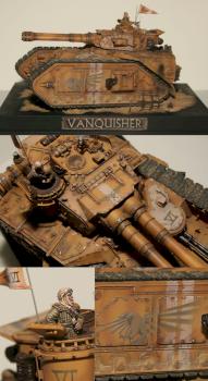 Macharius Vanquisher - Gold GD UK 2008 by rocketandroll