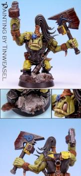 Bad Moons Ork Nob (Assault on Black Reach/AoBR) by Tinweasel