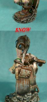 cyborg bust mad puppet by snow