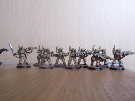 Kasrkin Squad by Potty Painter