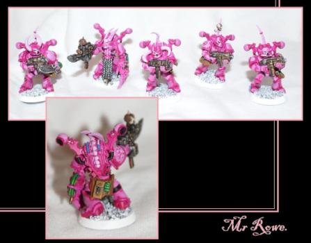 Chaos Space Marines by Mr Rowe