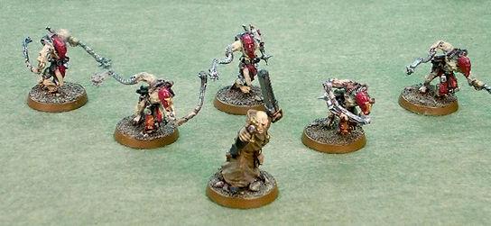 Sisters of Battle - Priest with Arco Flagellants by Braveheart712