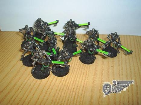 Necron Warriors by Freddy Krueger H