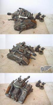 Leman Russ battle tank with crew by Freddy Krueger H