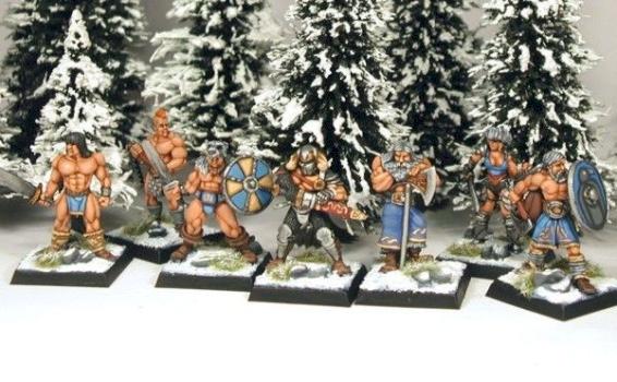 Harlequin Barbarian Warband by witchhunter