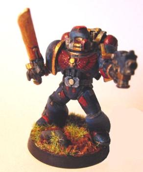 Space Marine Captain by spaceelvesrock