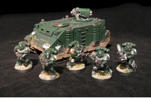 Dark Angels tactical squad by stphn shphrdayahoo.c