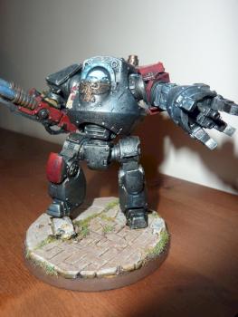 Grey Knights Contemptor Pattern Dreadnaught by Romizzi